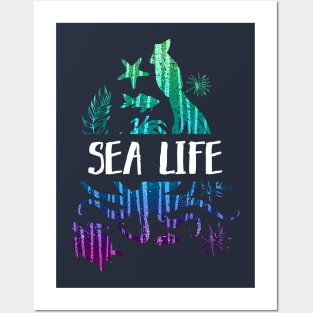 Sea life Posters and Art